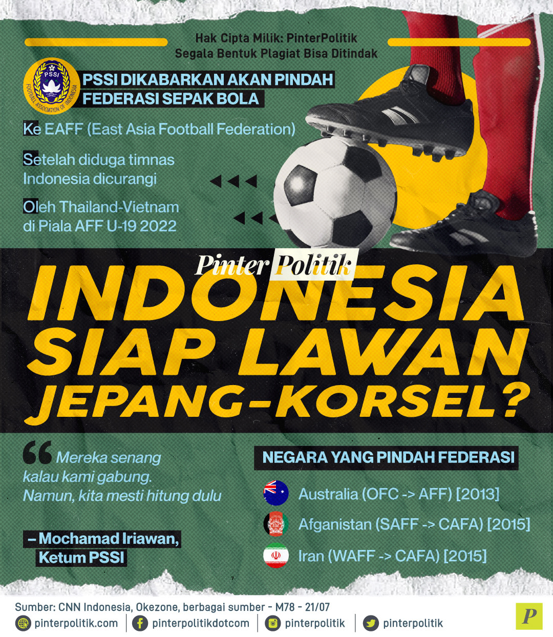 Indonesia Siap Lawan Jepang Korsel