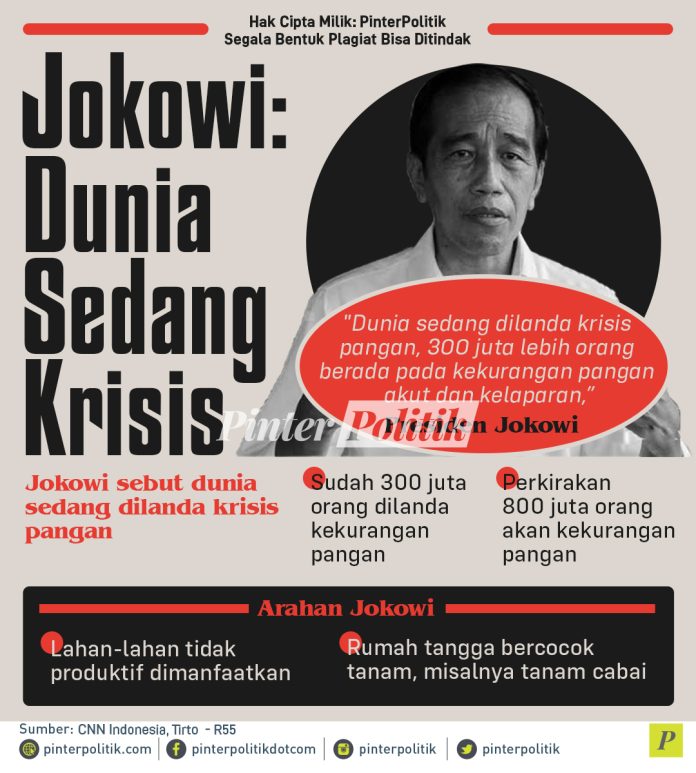 Jokowi Dunia Sedang Krisis