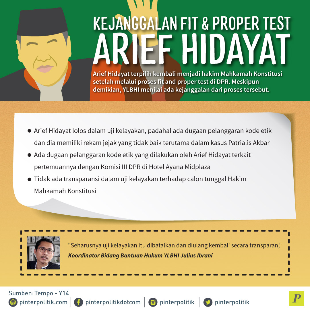 Pansus KPK Dibalik Arief Hidayat?