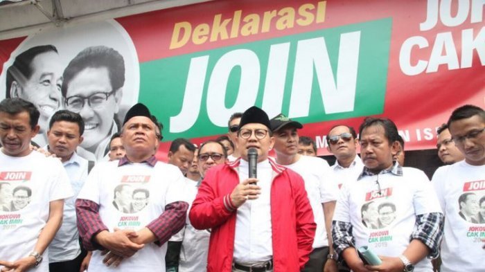 Keinginan Cak Imin menjadi cawapres Jokowi buka peluang terbentuknya poros ketiga bersama PKS dan PAN. (Foto: Tribunnews)