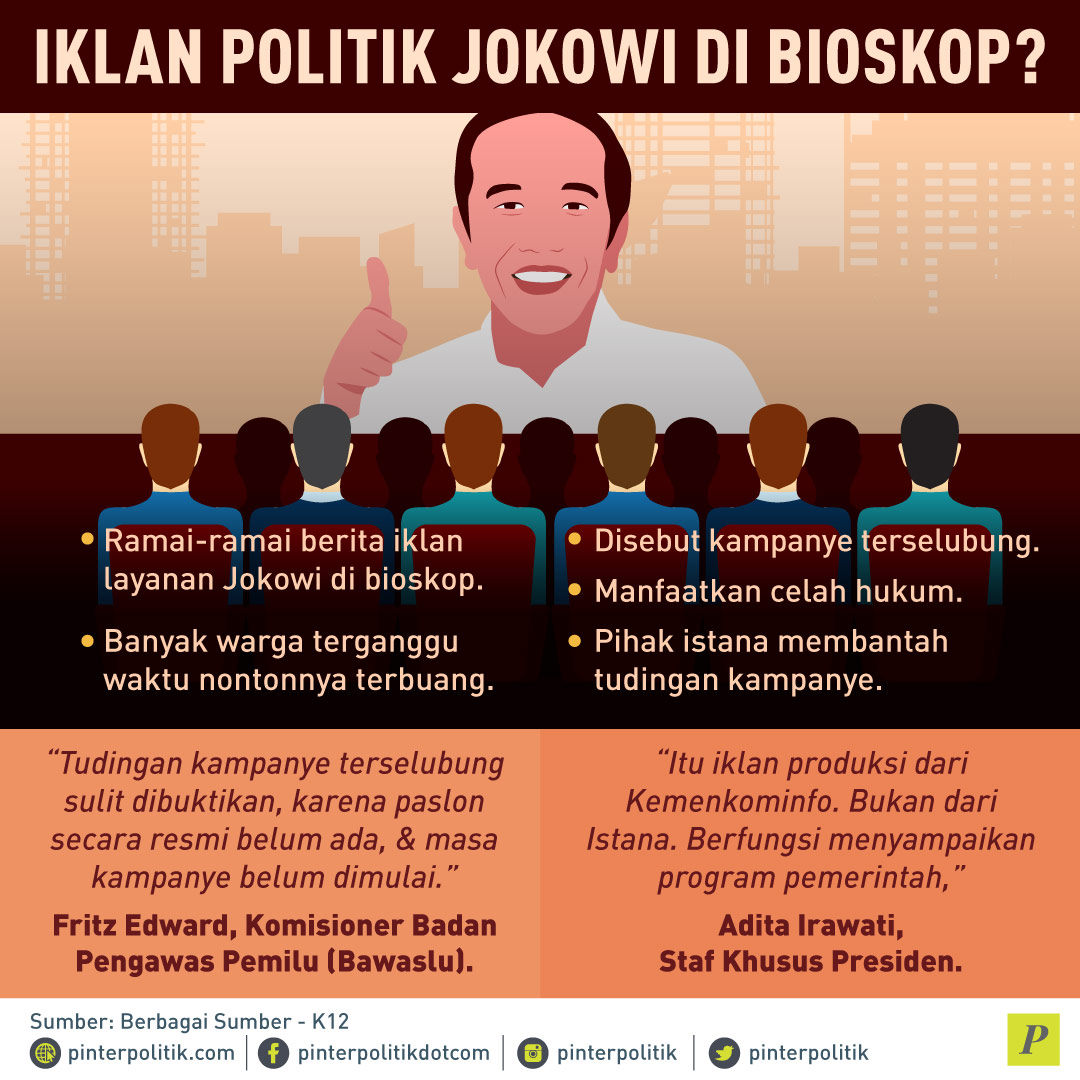 Bioskop, Political Advertising Jokowi