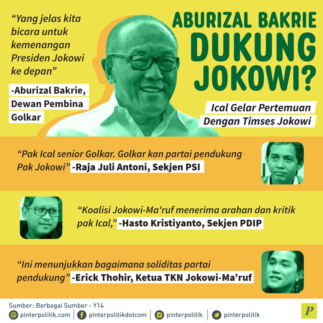 Ical Dukung Jokowi