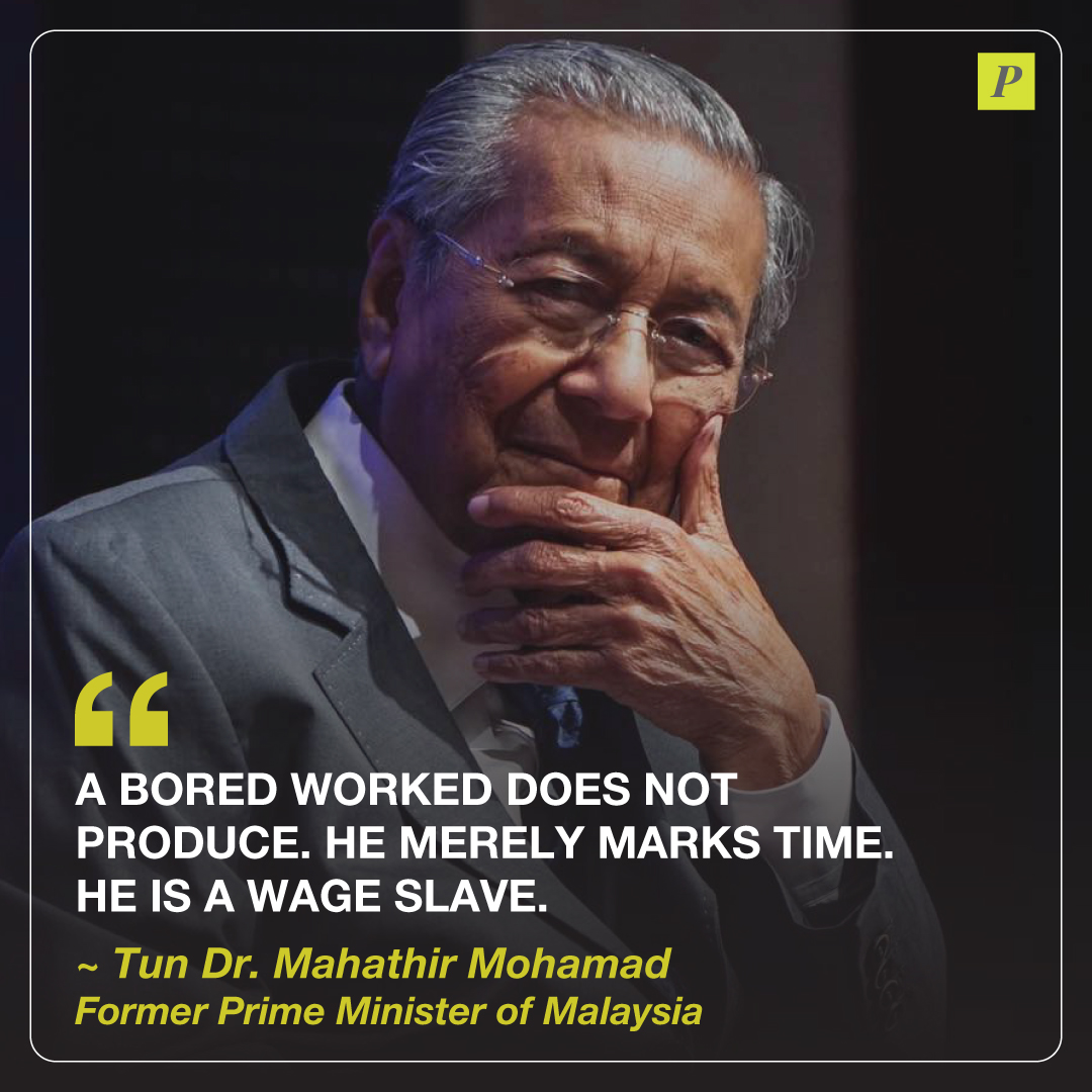 Quote Of The Day Tun Dr Mahathir Mohamad Pinterpolitik Com