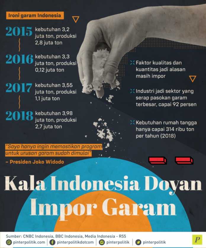 Kala Indonesia Doyan Impor Garam - PinterPolitik.com