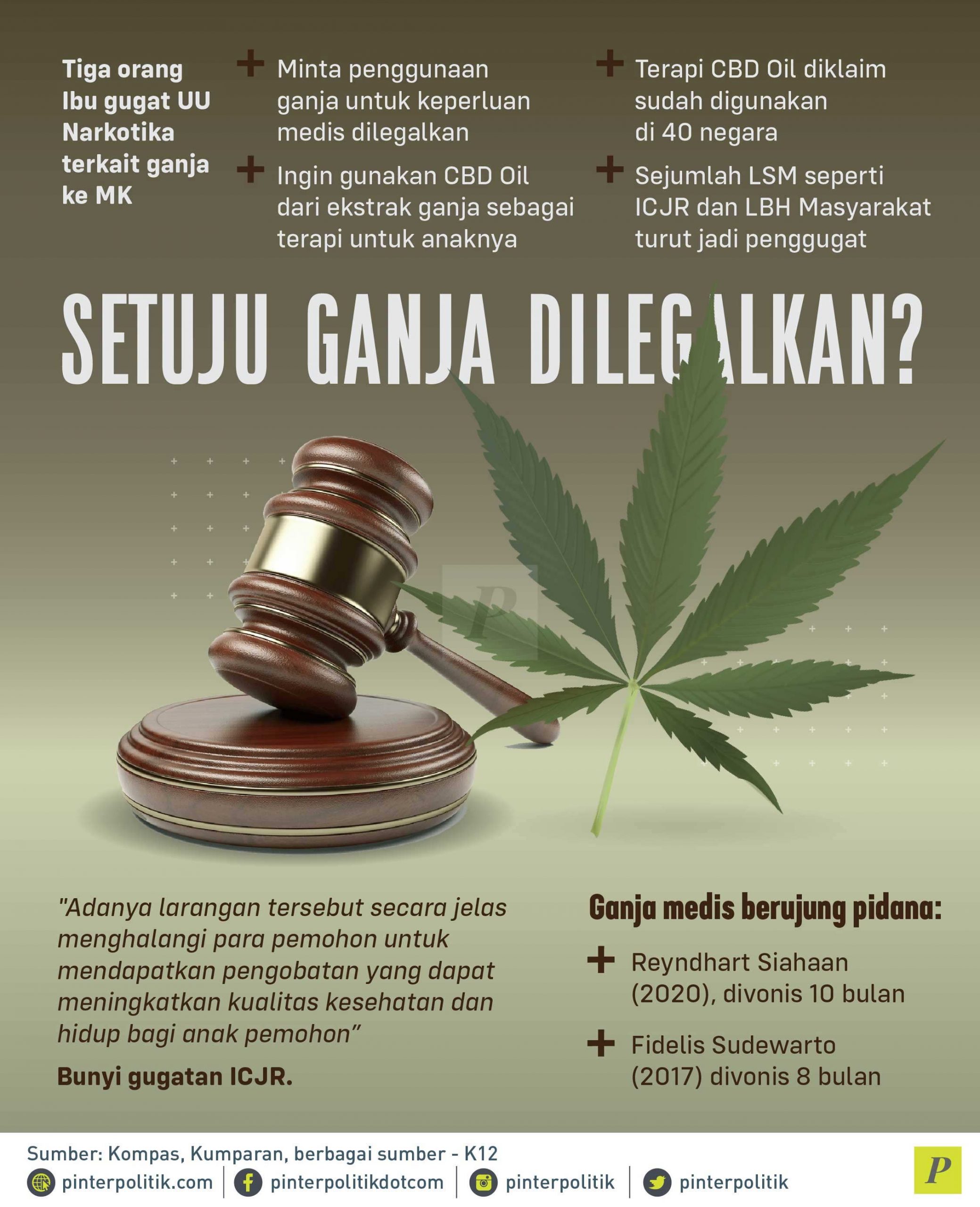 Setuju Ganja Dilegalkan? - PinterPolitik.com