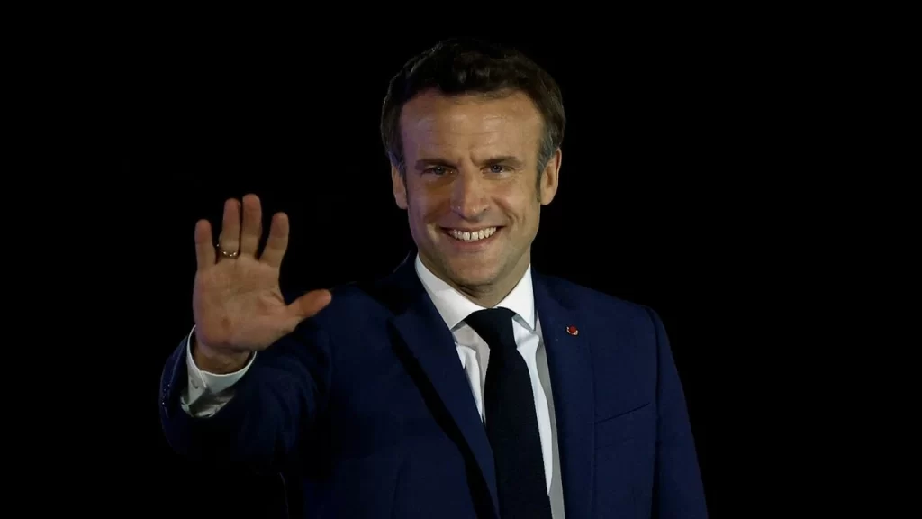 emmanuel macron pilpres prancis 2022