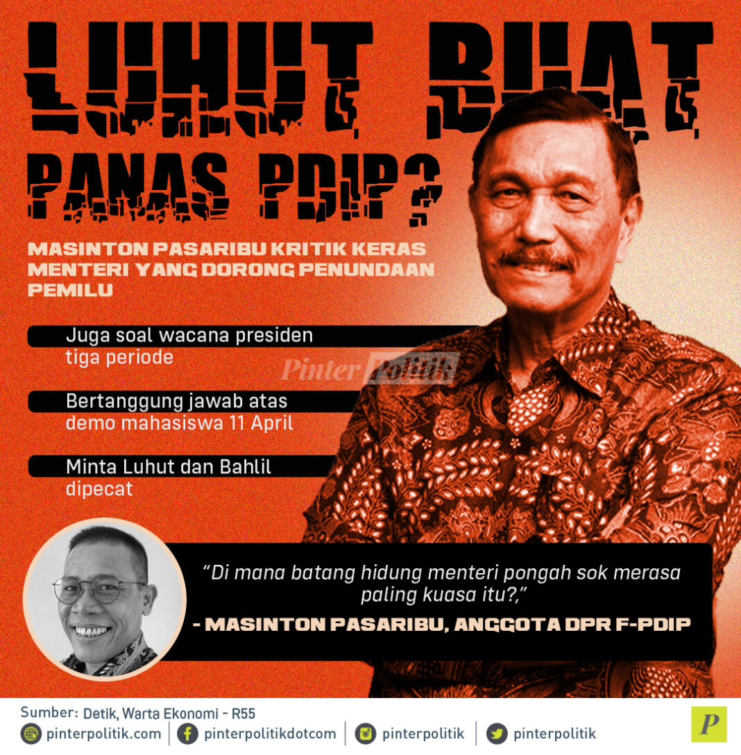 Luhut Buat Panas Pdip