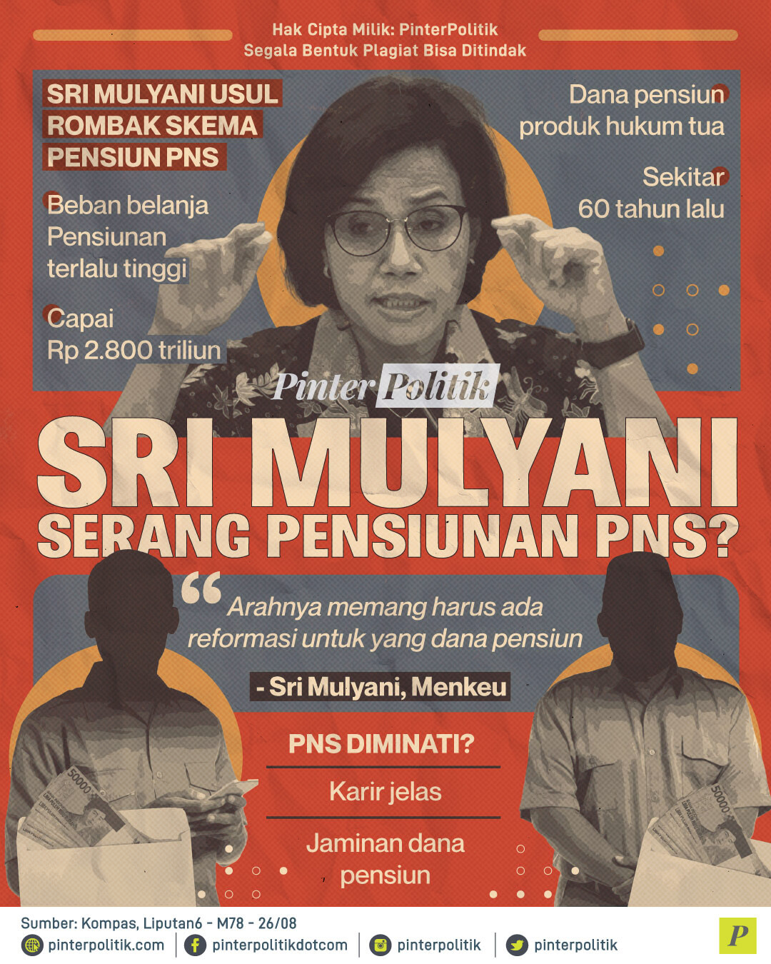 Sri Mulyani Serang Pensiunan PNS?