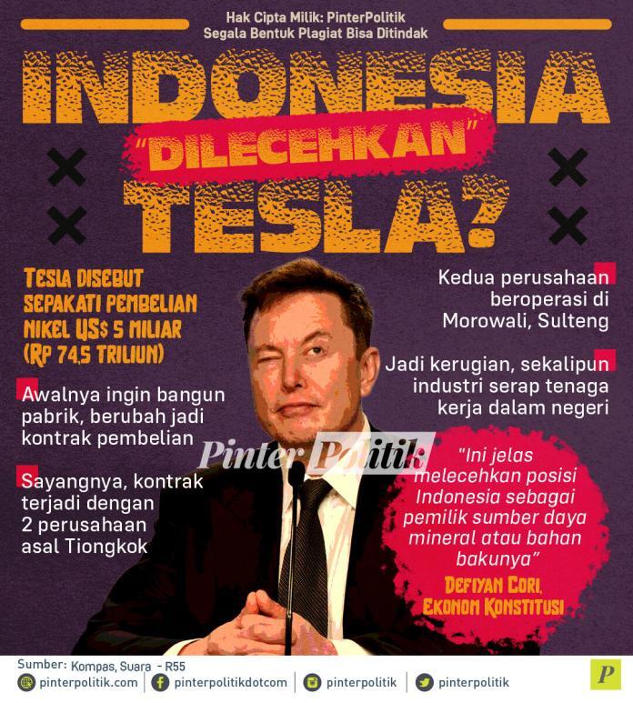 Indonesia “Dilecehkan” Tesla?