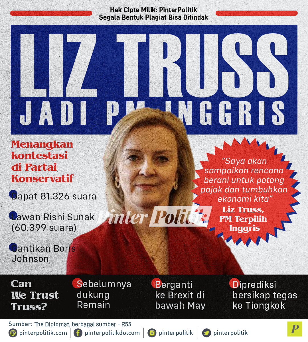 Liz Truss Jadi PM Inggris