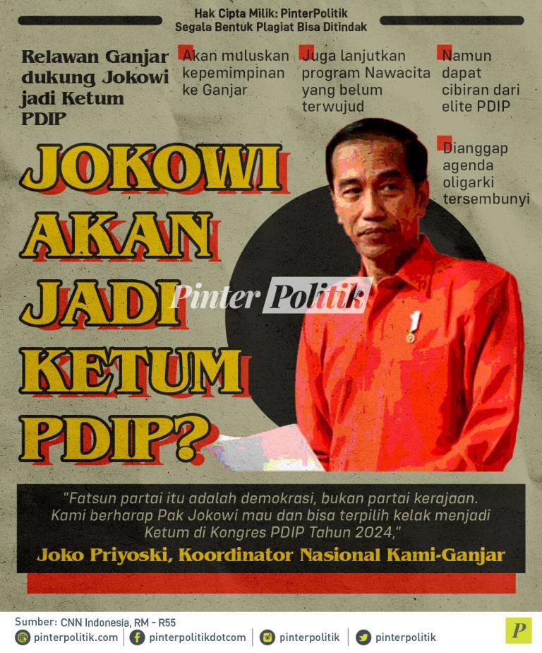 Jokowi Akan Jadi Ketum PDIP?