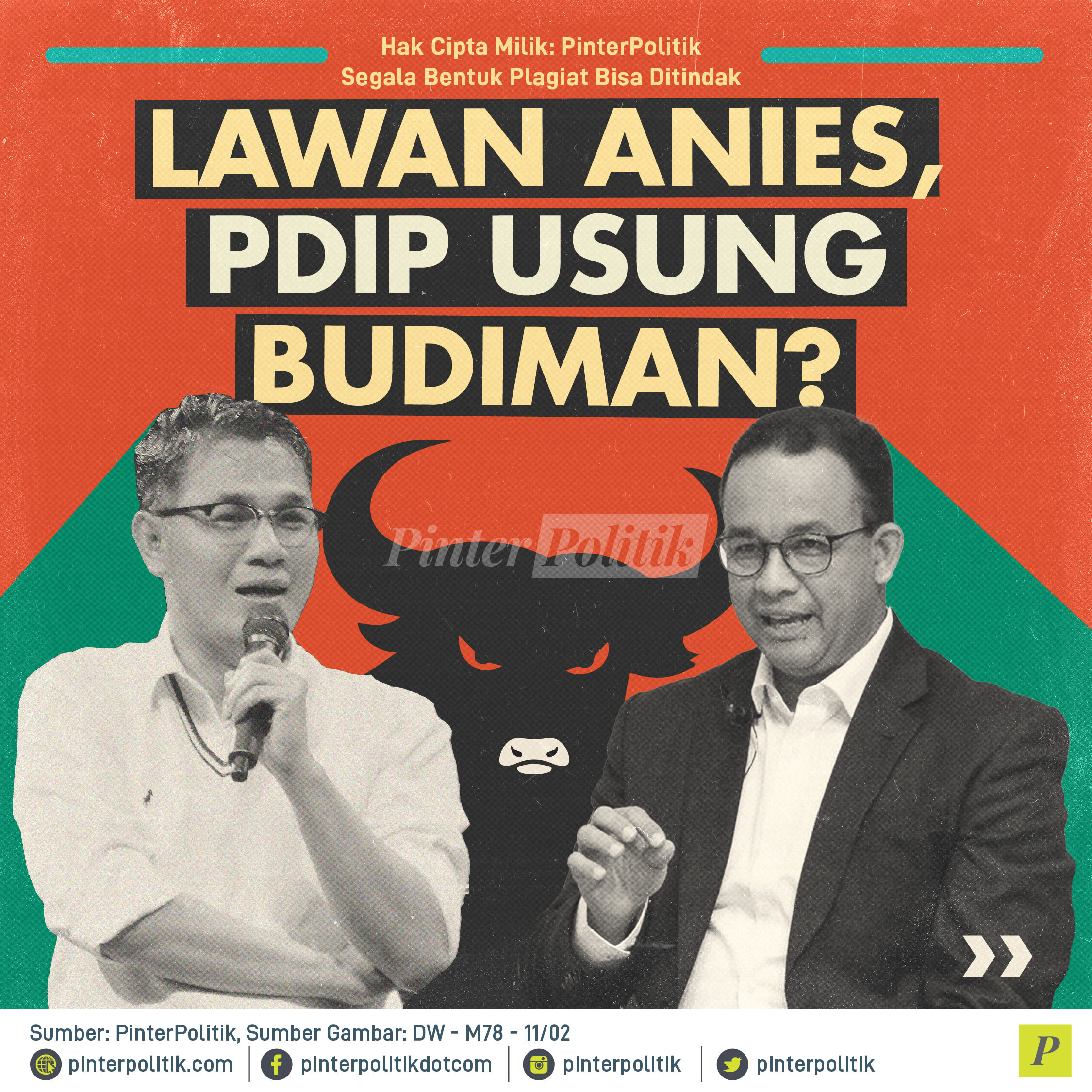 Lawan Anies, PDIP Usung Budiman?