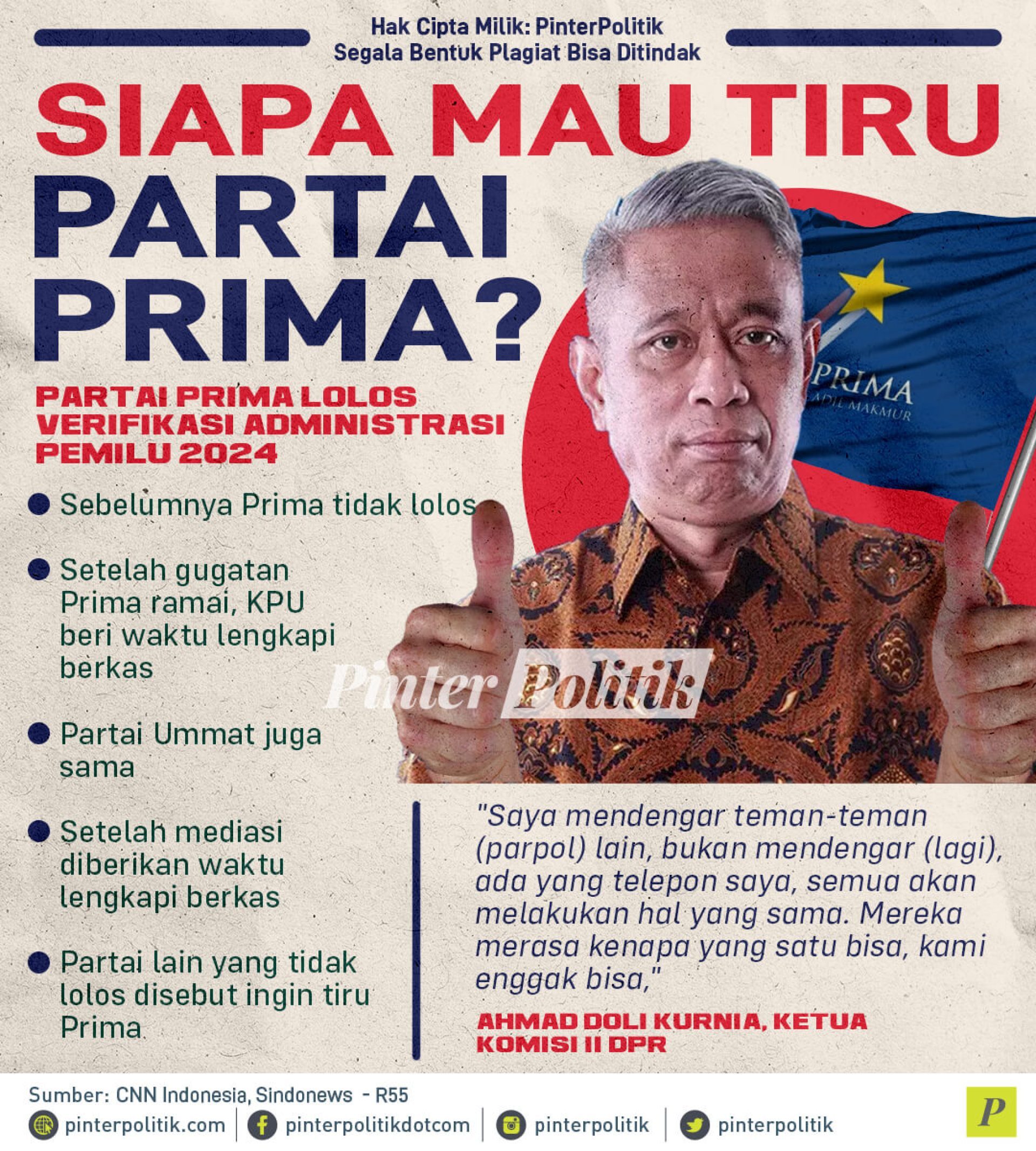 Siapa Mau Tiru Partai Prima?