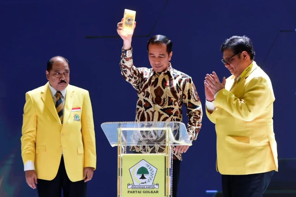 jokowi akuisisi golkar