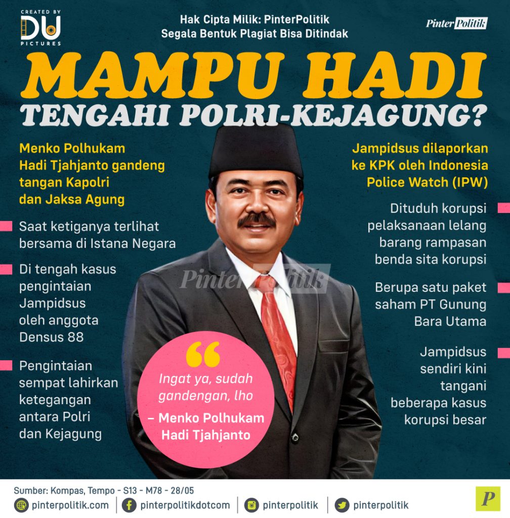 mampu hadi tengahi polri kejagung