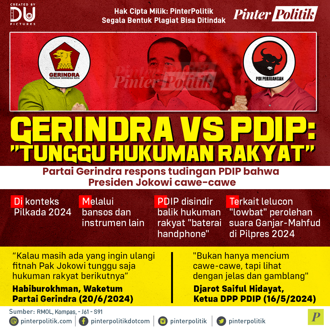 gerindra vs pdip tunggu hukuman rakyat