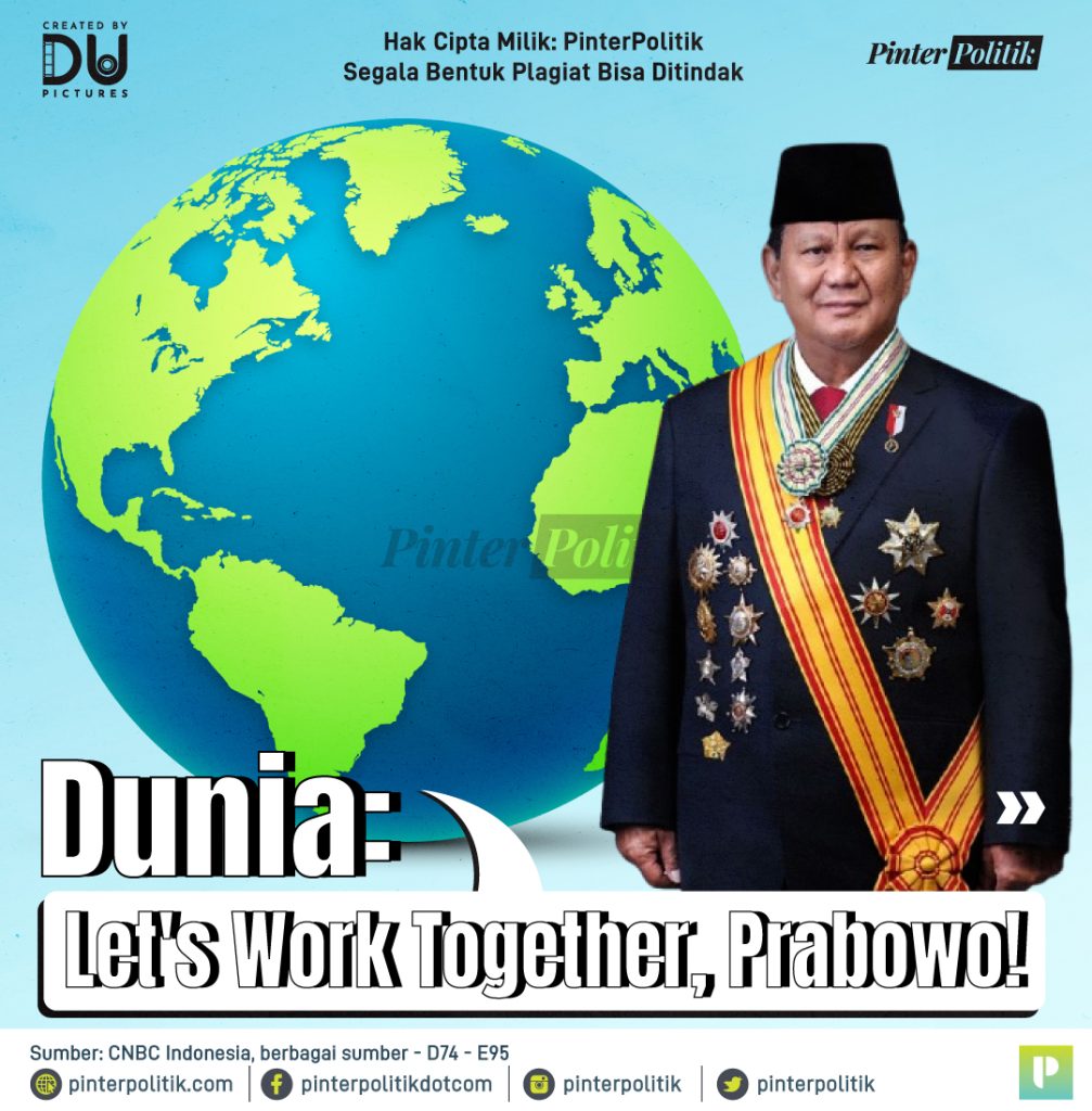 dunia let's work together prabowo 1