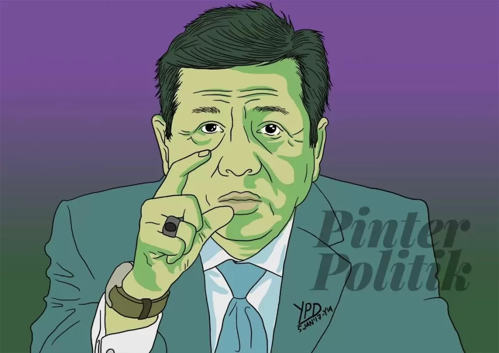 ilustrasi setya novanto pinpol