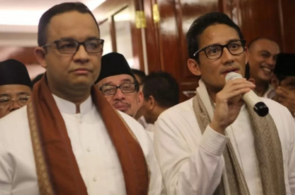 Sandiaga ‘Geser’ Posisi Anies