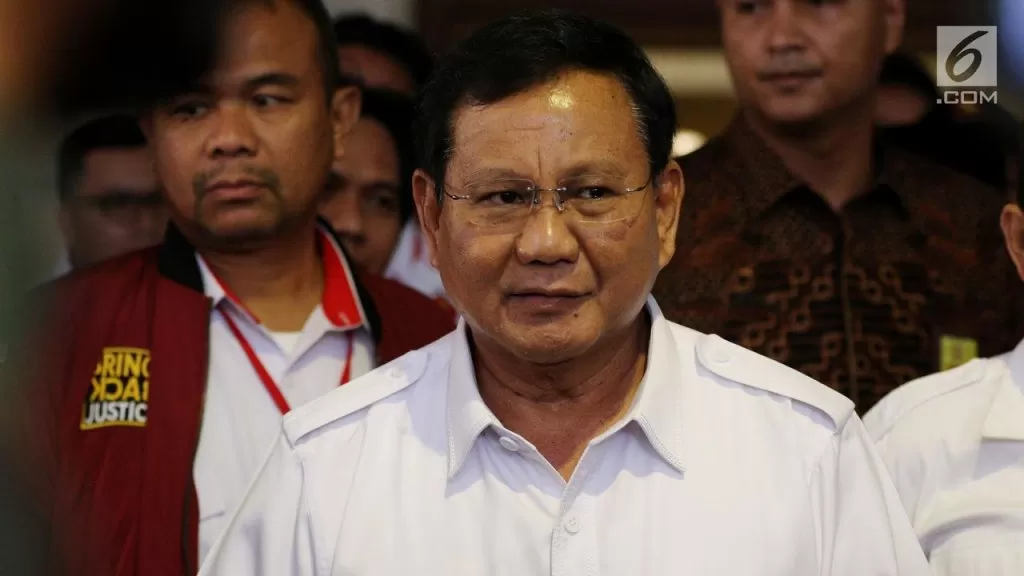 capres prabowo - prabowo telah menentukan cawapres