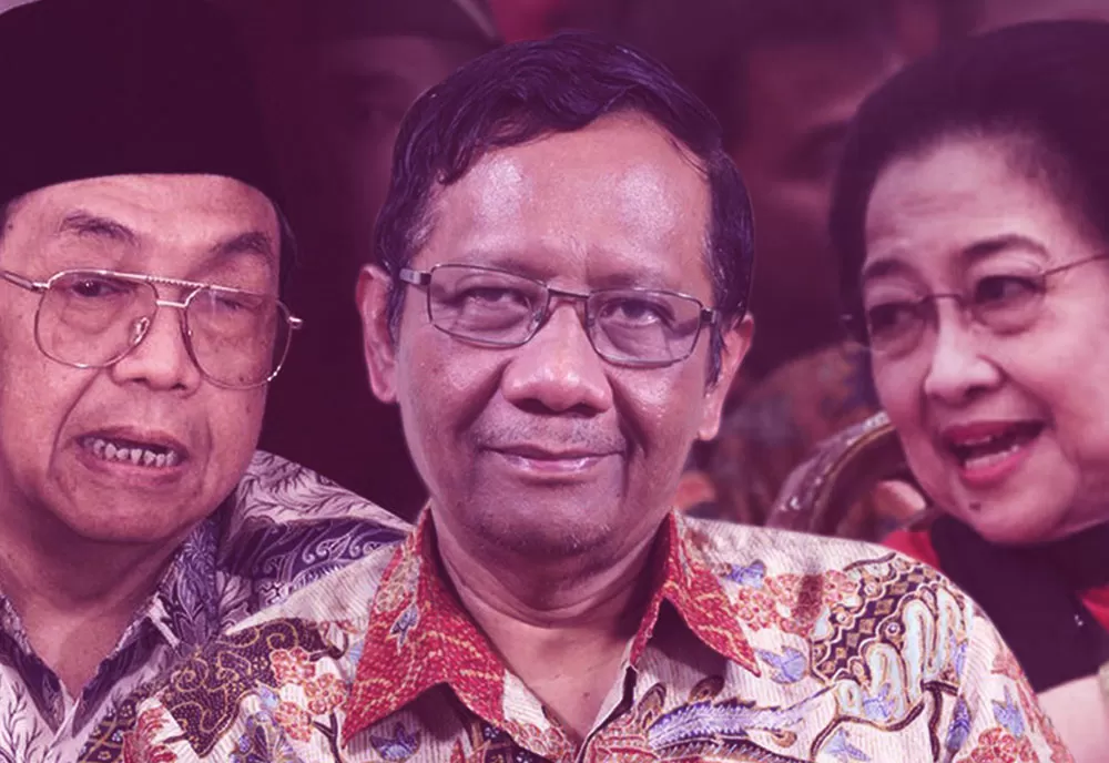 Gus Dur, Megawati dan “Tikungan” Mahfud