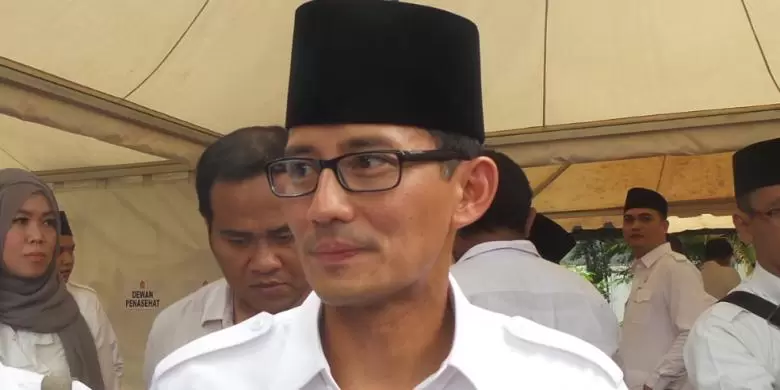 Sandiaga baper