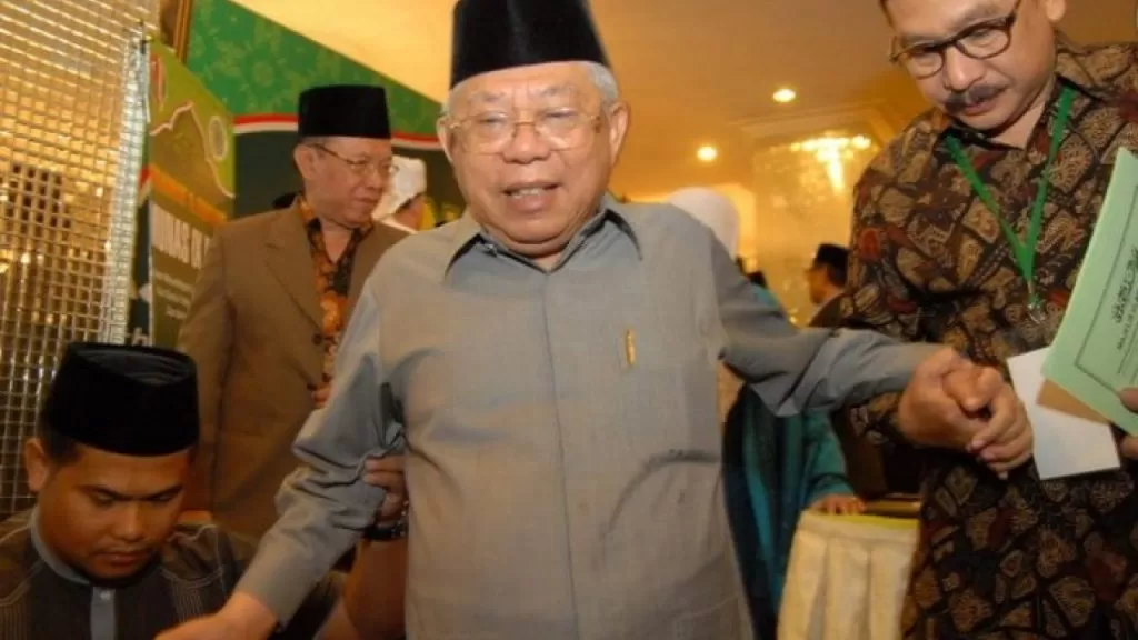 maruf amin kalah