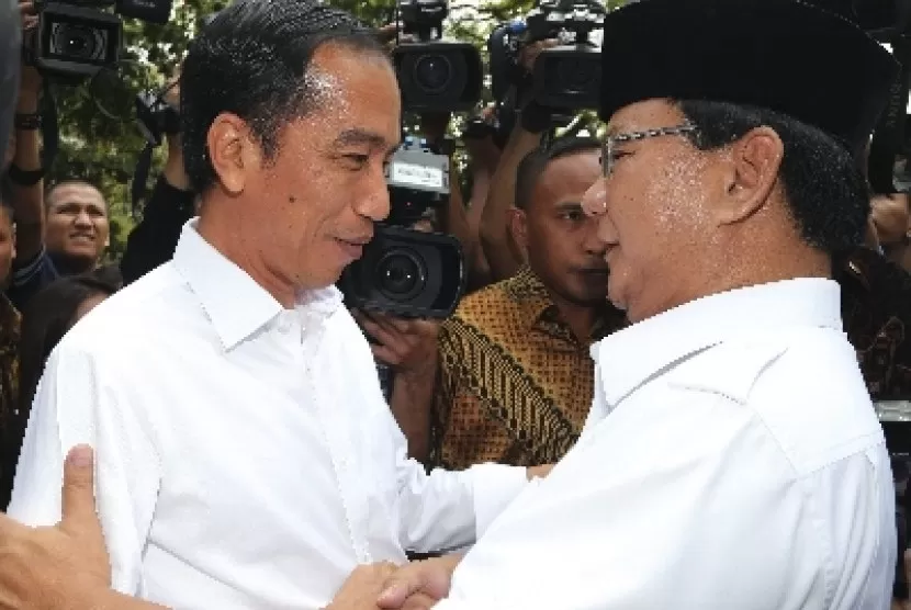 jokowi prabowo pesantren