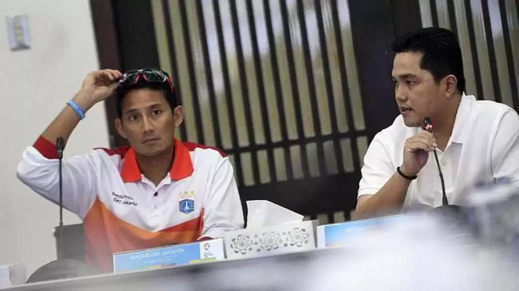 Erick Thohir Jengkel Pada Sandiaga