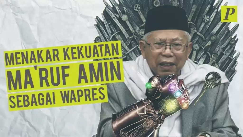 Menakar Kekuatan Ma'ruf Amin Sebagai Wapres