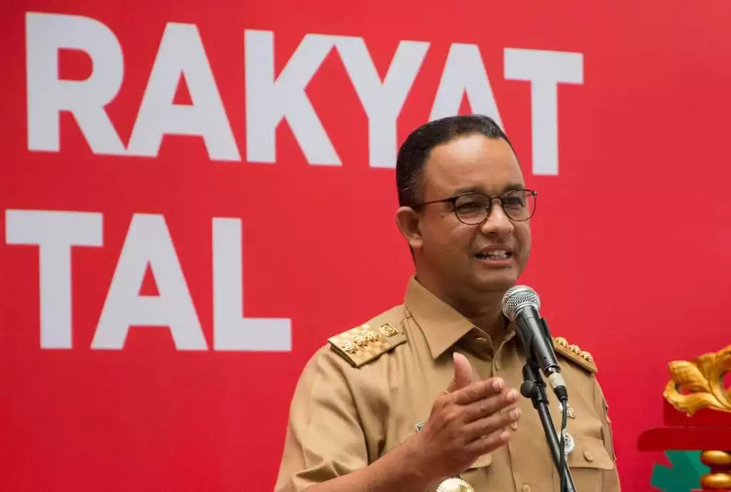 "Pelarian" Anies ke Kolombia