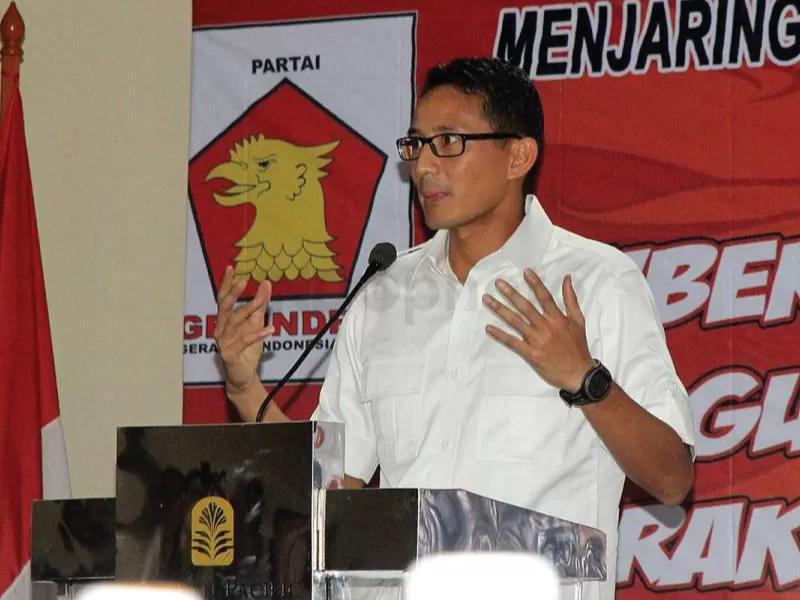 Nunggu Pilpres, Sandi Kodein Gerindra