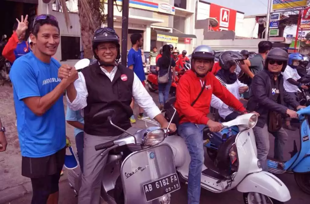 Anies Berani Lawan Ojek Online?