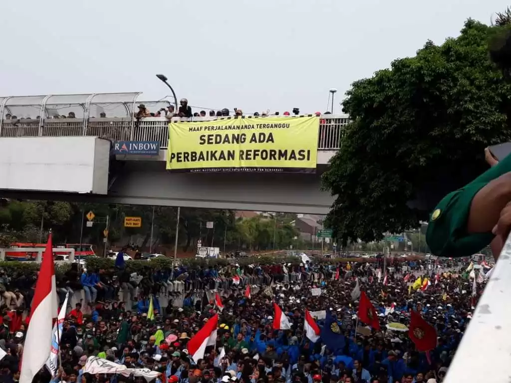 Demo Mahasiswa Gebrakan Gen Z