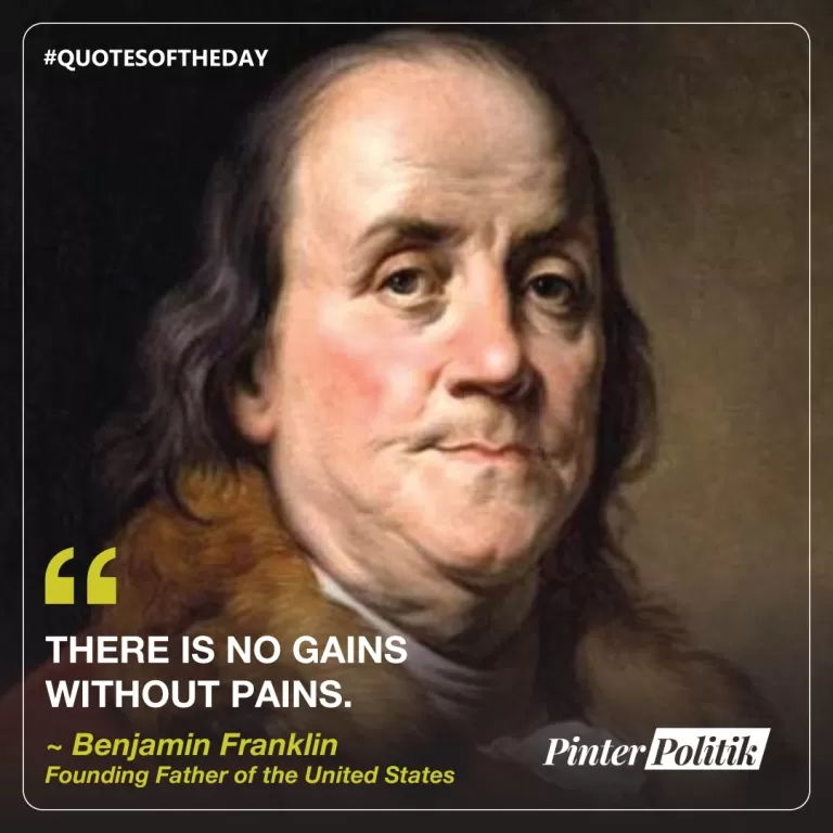 Quotes of the day - Benjamin Franklin