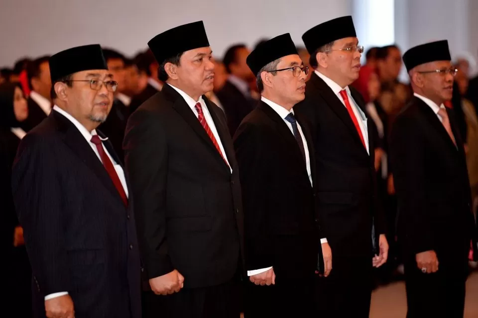 Politisi Dilantik Sebagi Anggota BPK