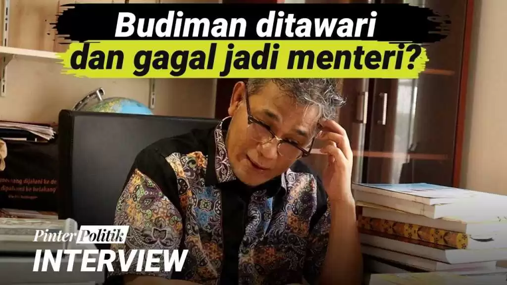 Budiman Sudjatmiko terhadap kabinet Jokowi