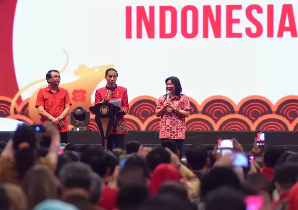 Jokowi Ahok Imlek