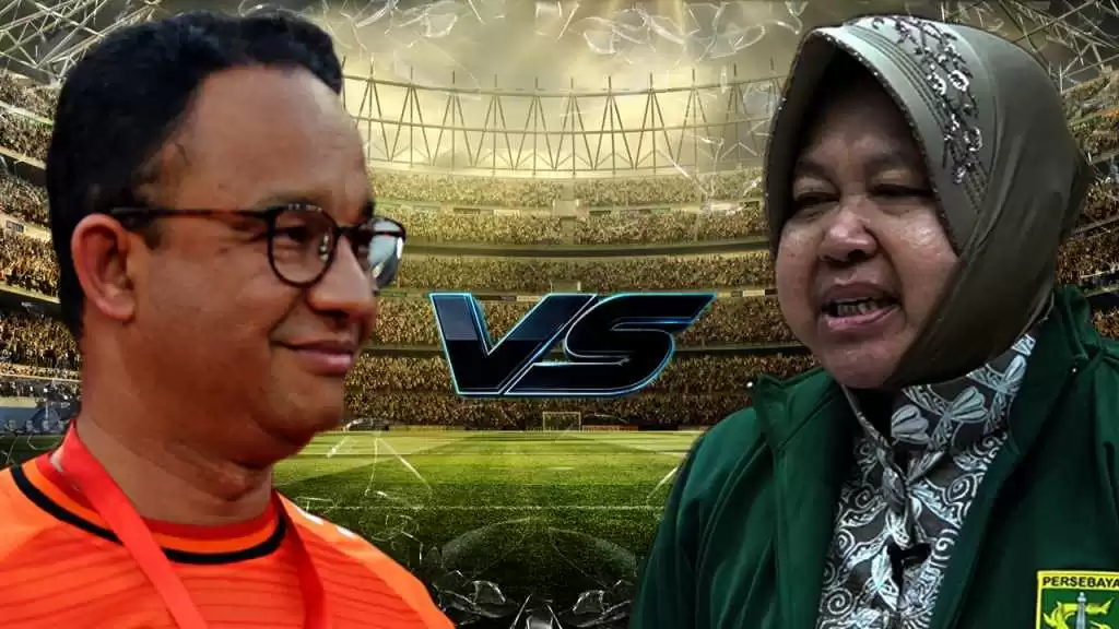 Anies Risma ala Persebaya vs Persija