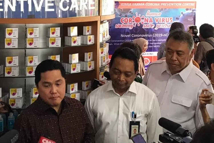 Erick Thohir Pastikan Harga Masker di Kimia Farma Dijual Murah