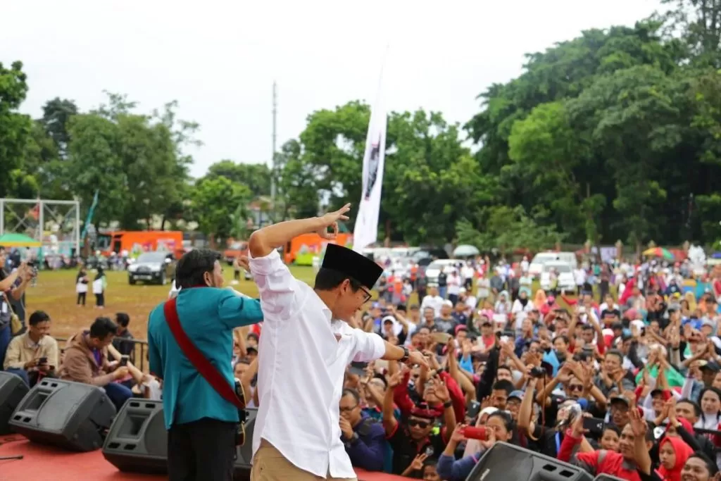 Sandiaga Siap Goyang Dangdut?