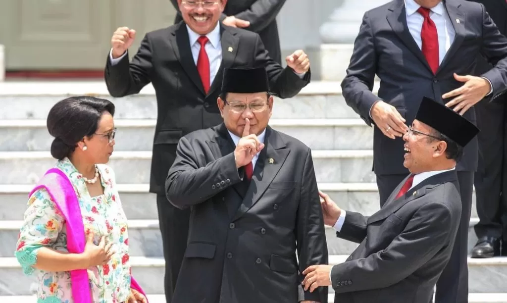 Aksi Prabowo Bak Detective Conan