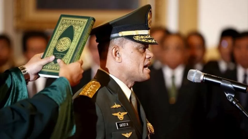 Gatot, Anomali Eks Panglima