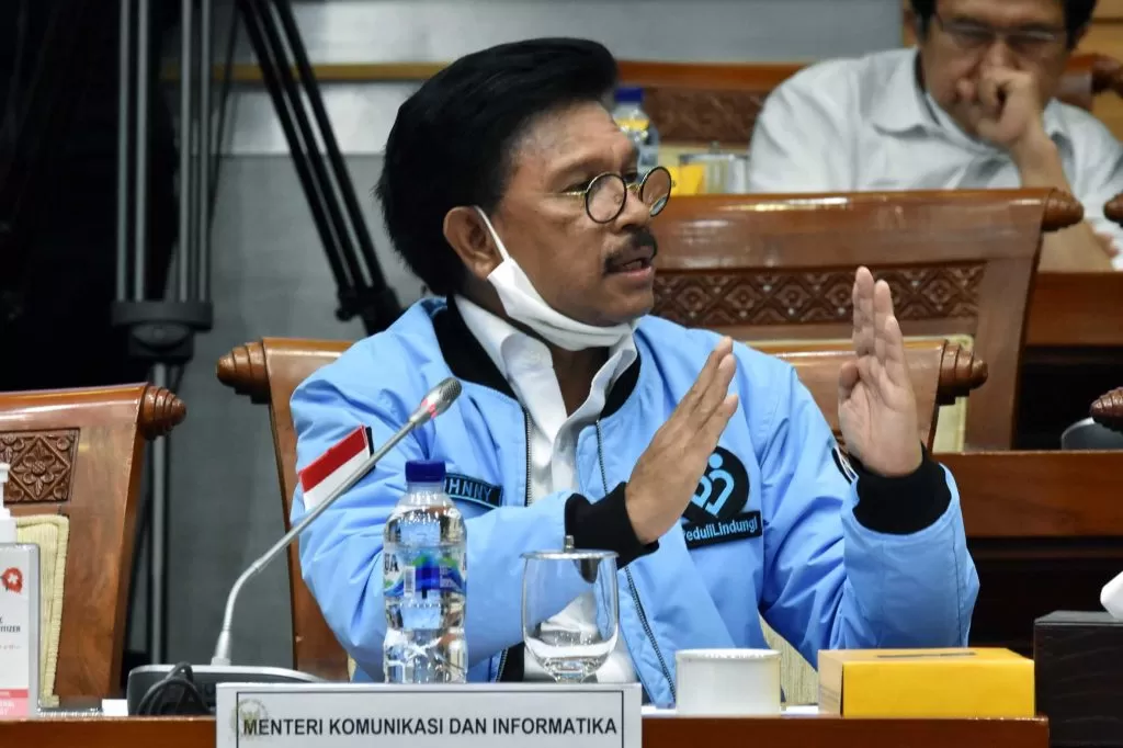 Ketika Menkominfo Johnny Ngegas