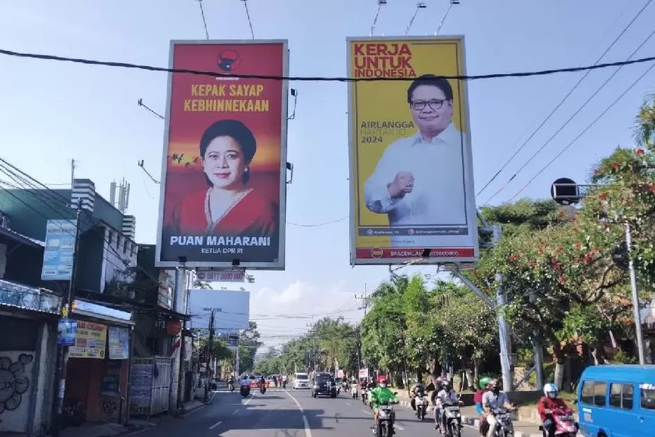 Perang Baliho Puan vs Airlangga