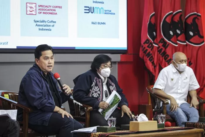 PDIP Terganggu Manuver Erick Thohir?