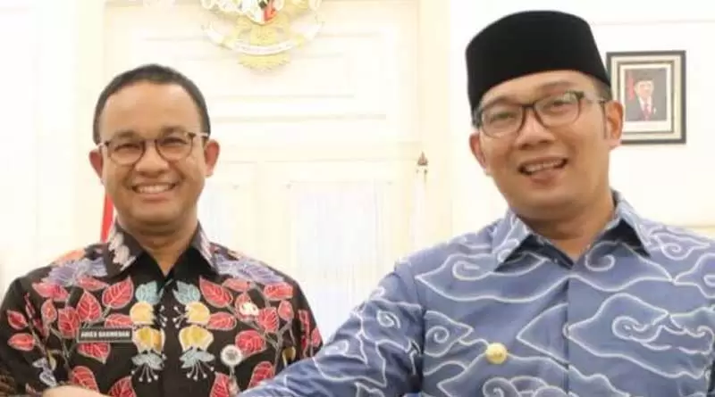 Anies Baswedan dan Ridwan Kamil