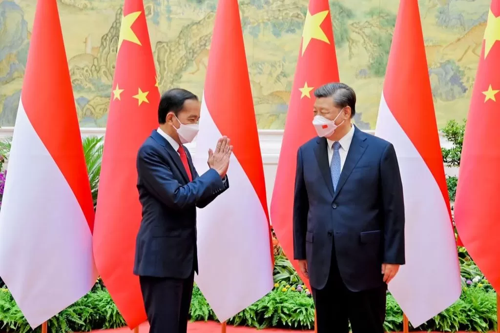 jokowi penghibur xi jinping