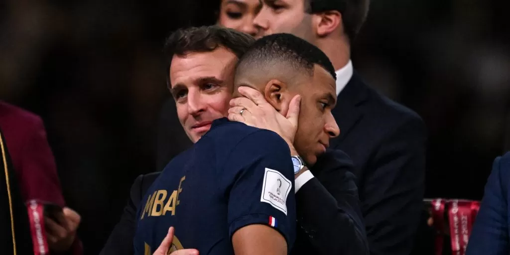 macron mbappe