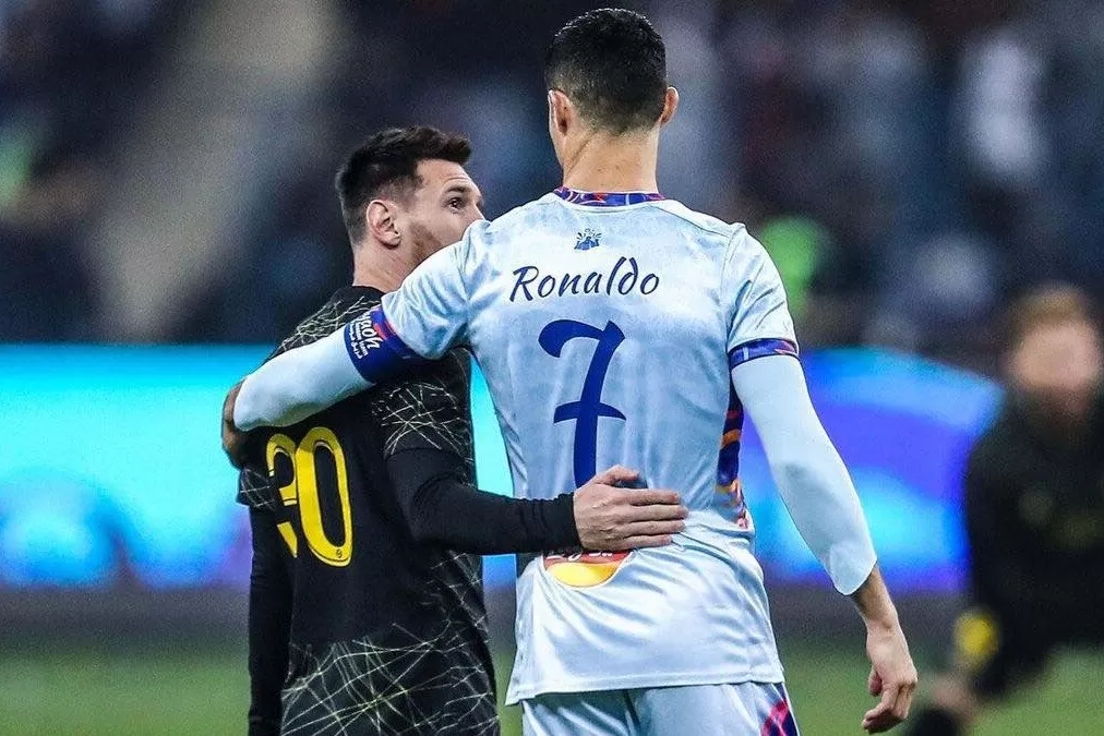 ronaldo messi belajar ke jokowi prabowo